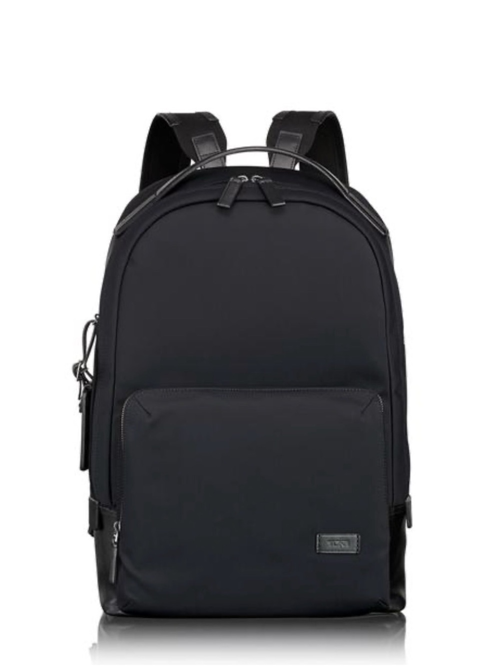 TUMI matte black nylon leather  HARRISON-WEBSTER BACKPACK travel laptop sleeve